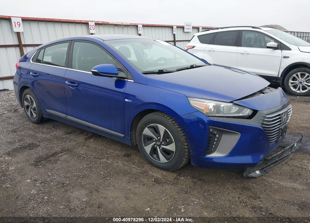 2019 HYUNDAI IONIQ HYBRID SEL VIN: KMHC75LCXKU145260