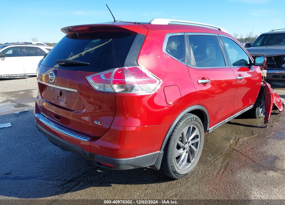 2016 NISSAN ROGUE SL VIN: 5N1AT2MT0GC819865