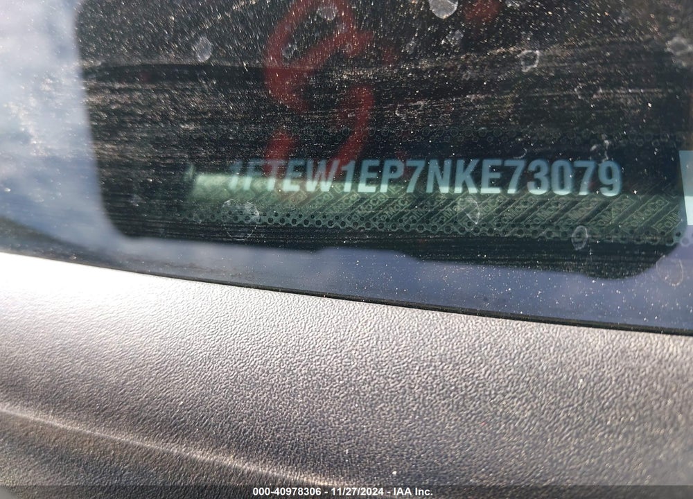 2022 FORD F-150 VIN: 1FTEW1EP7NKE73079
