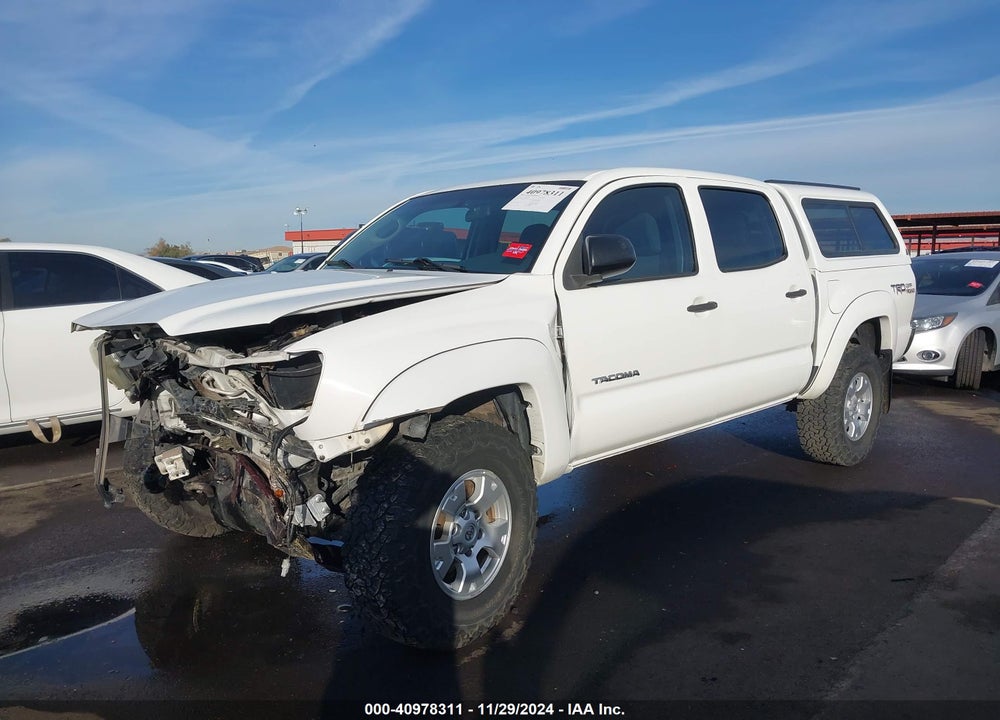 2014 TOYOTA TACOMA DOUBLE CAB VIN: 3TMLU4EN4EM142580