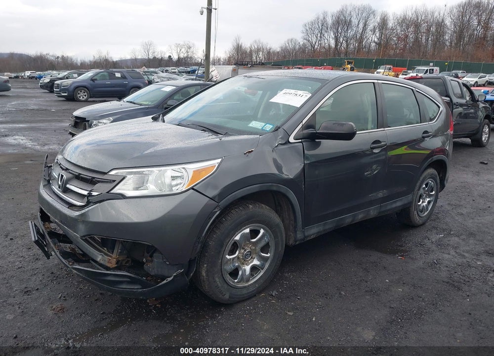 2012 HONDA CR-V LX VIN: 2HKRM4H38CH628431