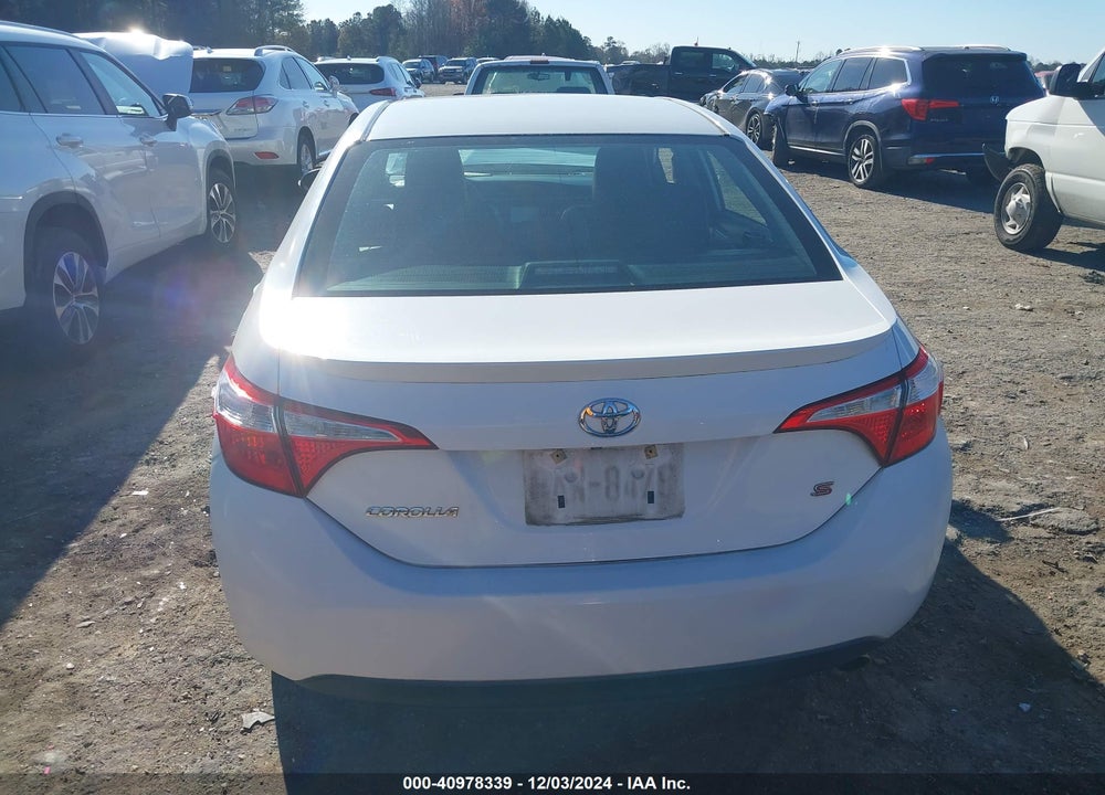 2015 TOYOTA COROLLA S VIN: 2T1BURHE4FC371016