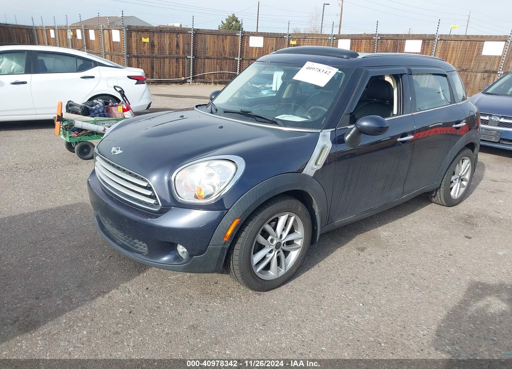 2012 MINI COOPER COUNTRYMAN VIN: WMWZB3C57CWM02476