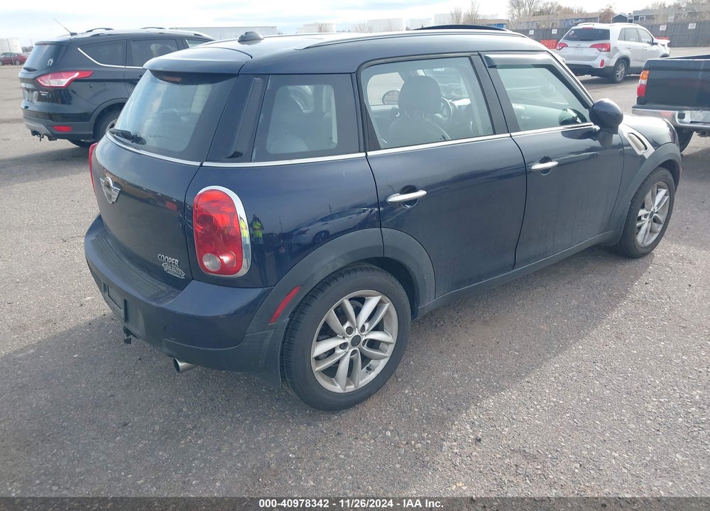 2012 MINI COOPER COUNTRYMAN VIN: WMWZB3C57CWM02476