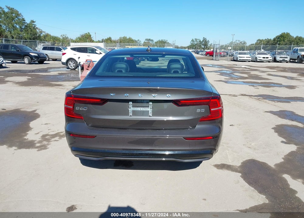 2024 VOLVO S60 B5 CORE DARK THEME VIN: 7JRL12FK6RG318032