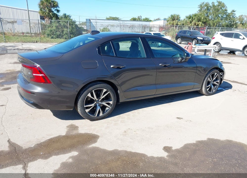 2024 VOLVO S60 B5 CORE DARK THEME VIN: 7JRL12FK6RG318032