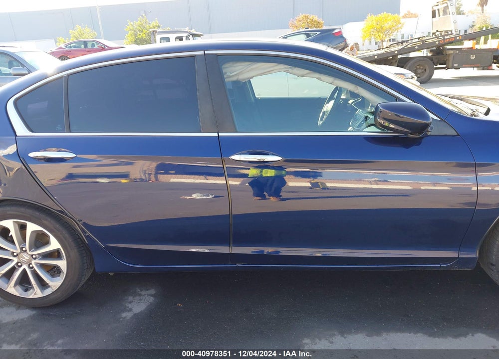 2013 HONDA ACCORD SPORT VIN: 1HGCR2F55DA037063