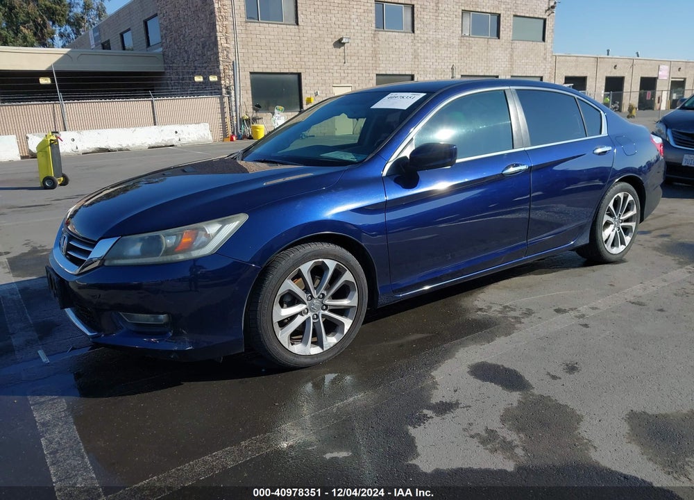 2013 HONDA ACCORD SPORT VIN: 1HGCR2F55DA037063