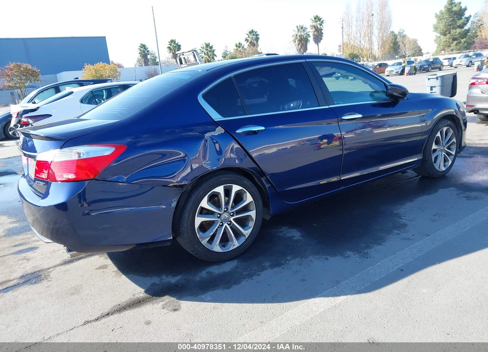2013 HONDA ACCORD SPORT VIN: 1HGCR2F55DA037063