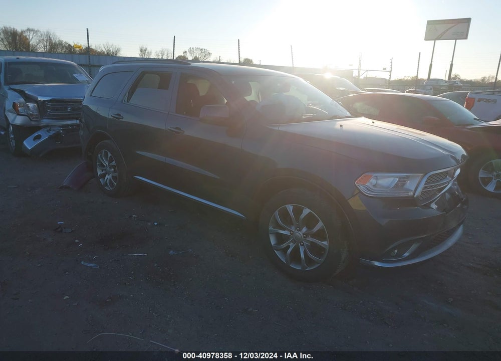 2017 DODGE DURANGO SXT RWD VIN: 1C4RDHAG9HC766177