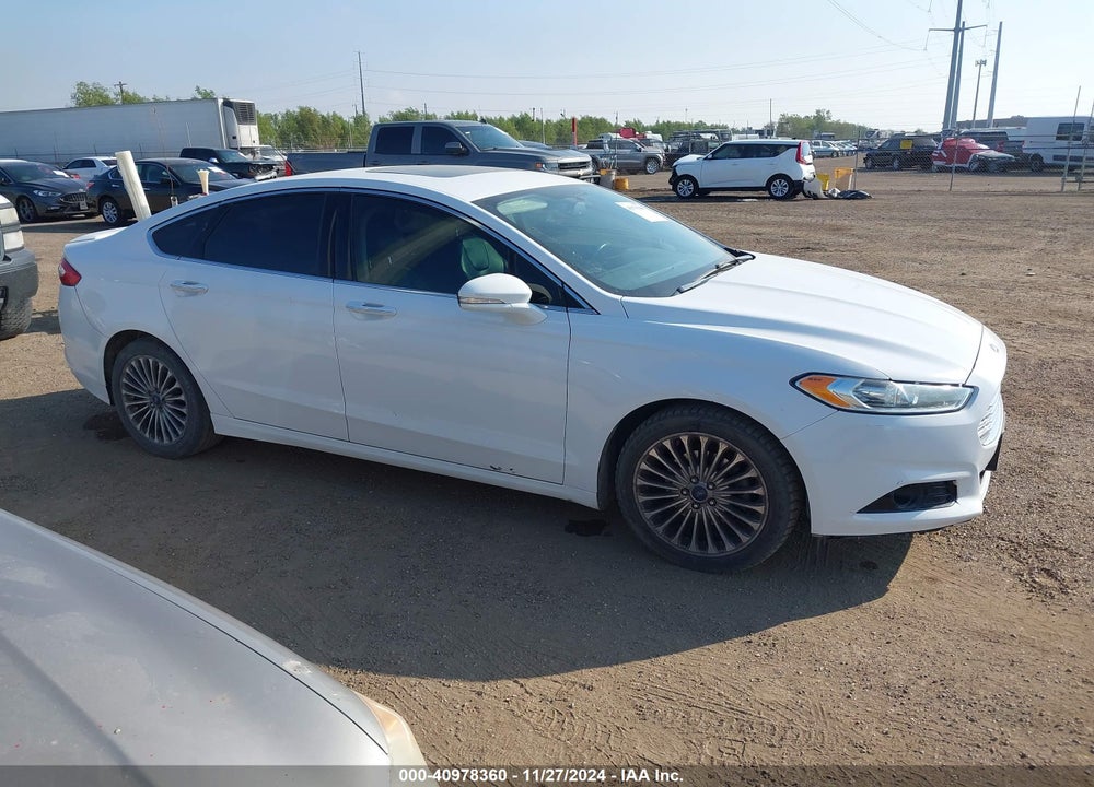 2014 FORD FUSION TITANIUM VIN: 3FA6P0K90ER358469