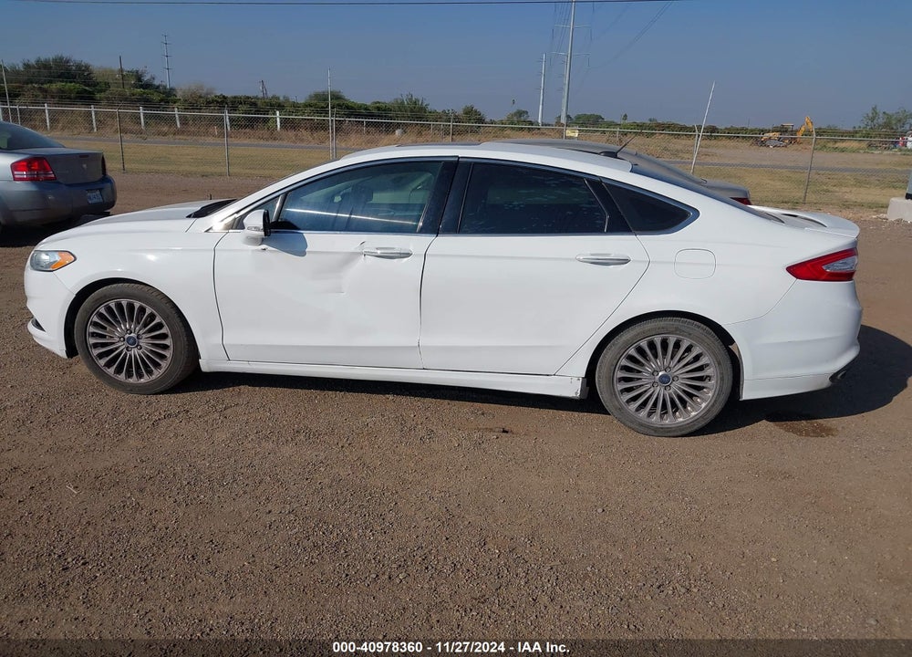 2014 FORD FUSION TITANIUM VIN: 3FA6P0K90ER358469