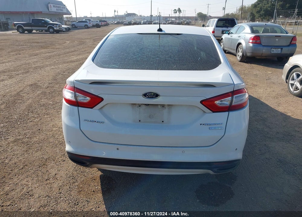 2014 FORD FUSION TITANIUM VIN: 3FA6P0K90ER358469
