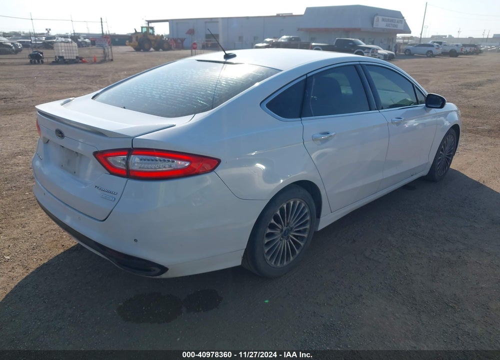 2014 FORD FUSION TITANIUM VIN: 3FA6P0K90ER358469