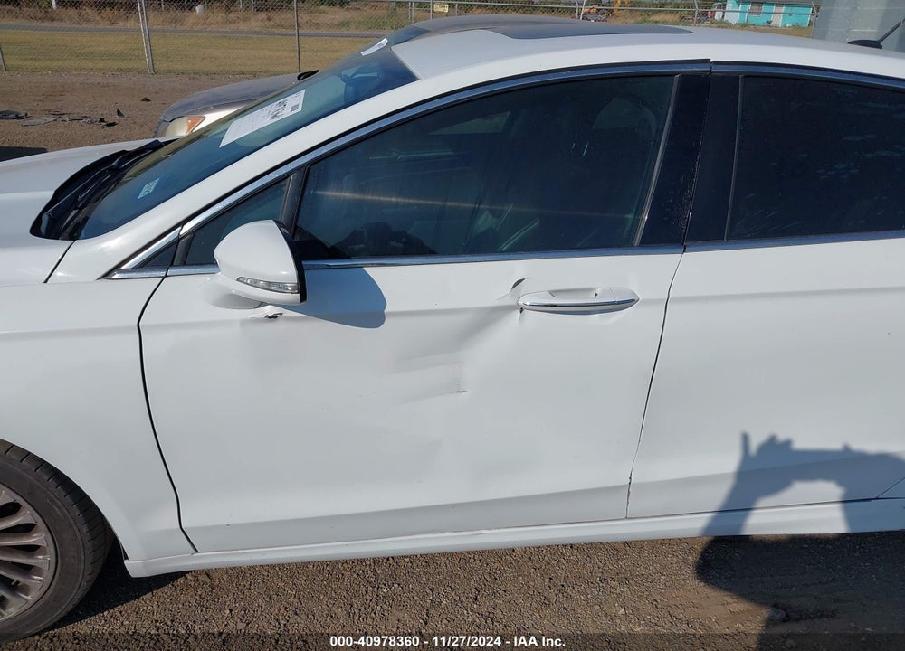 2014 FORD FUSION TITANIUM VIN: 3FA6P0K90ER358469
