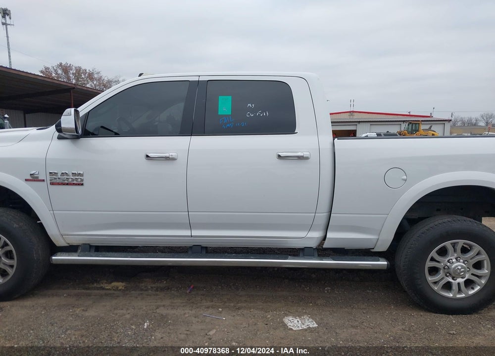 2017 RAM 2500 LAIE  4X4 6'4 BOX VIN: 3C6UR5FL1HG772852