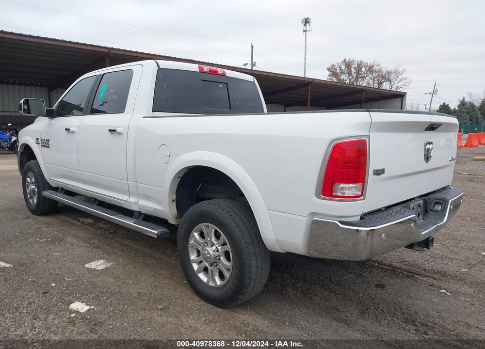 2017 RAM 2500 LAIE  4X4 6'4 BOX VIN: 3C6UR5FL1HG772852