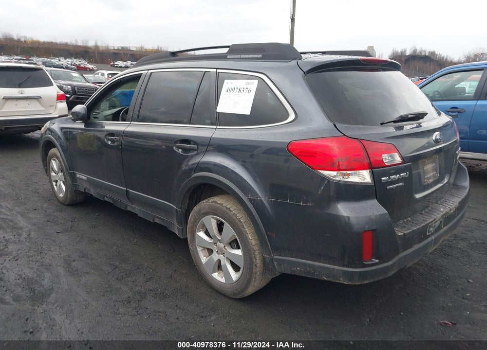 2011 SUBARU OUTBACK 2.5I PREMIUM VIN: 4S4BRBCC8B3342275