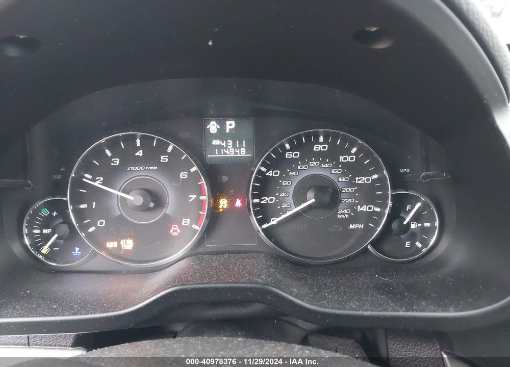 2011 SUBARU OUTBACK 2.5I PREMIUM VIN: 4S4BRBCC8B3342275