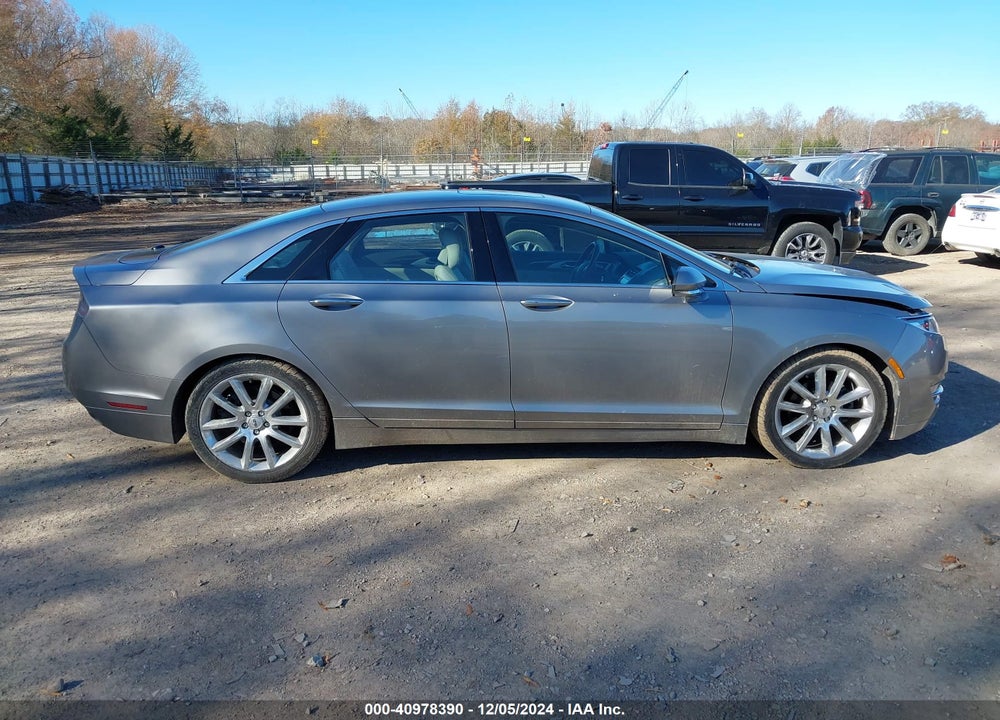 2016 LINCOLN MKZ VIN: 3LN6L2J99GR620863
