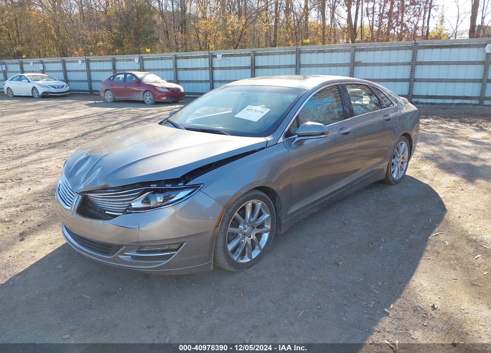 2016 LINCOLN MKZ VIN: 3LN6L2J99GR620863