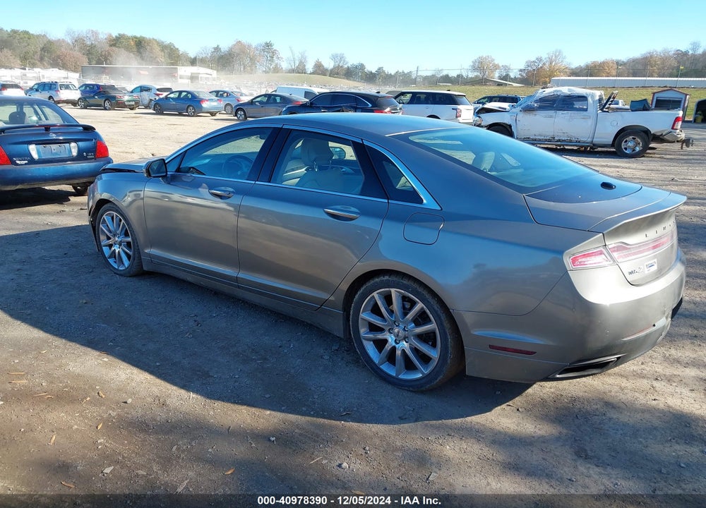 2016 LINCOLN MKZ VIN: 3LN6L2J99GR620863