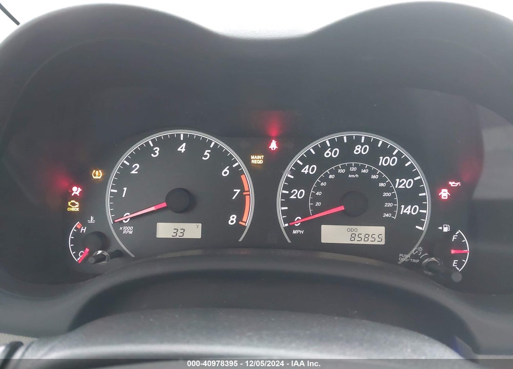 2012 TOYOTA COROLLA LE VIN: 5YFBU4EE9CP062063