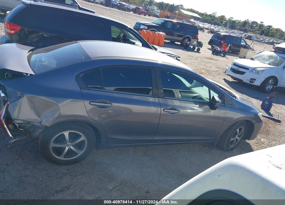 2015 HONDA CIVIC SE VIN: 19XFB2F73FE036172