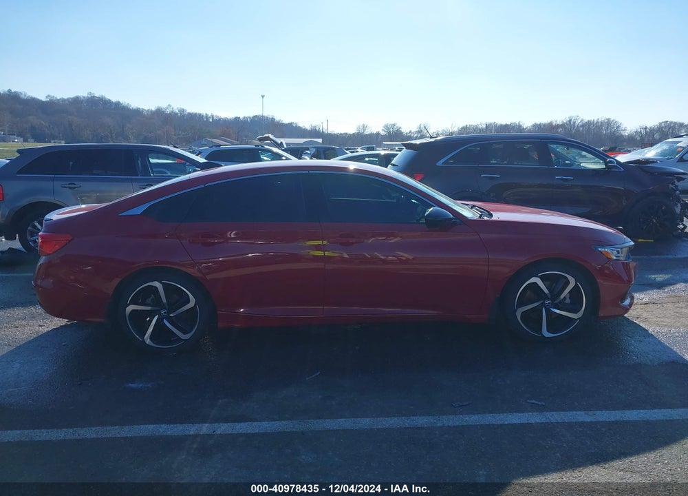 2021 HONDA ACCORD VIN: 1HGCV1F31MA082134