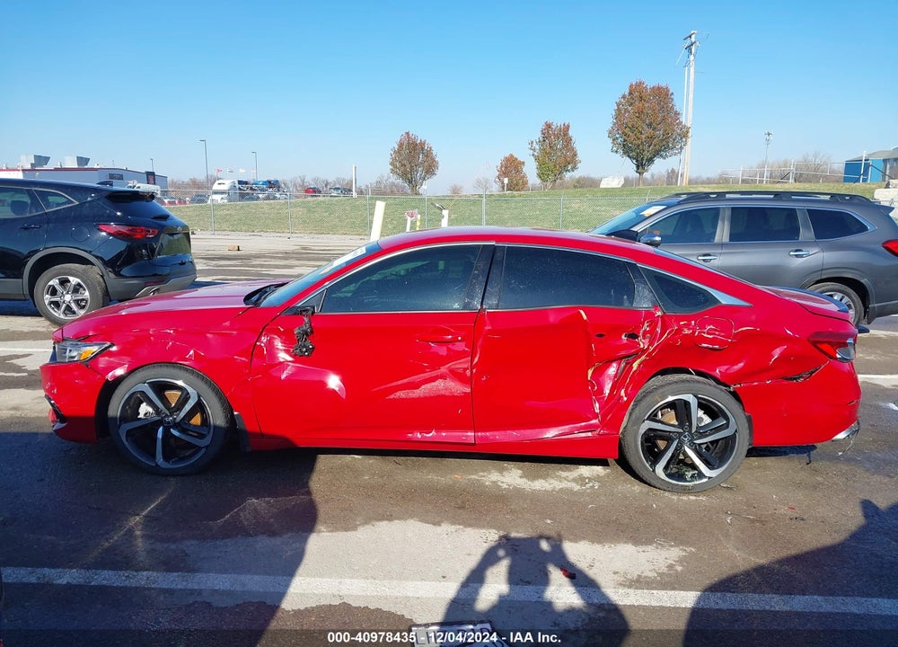 2021 HONDA ACCORD VIN: 1HGCV1F31MA082134