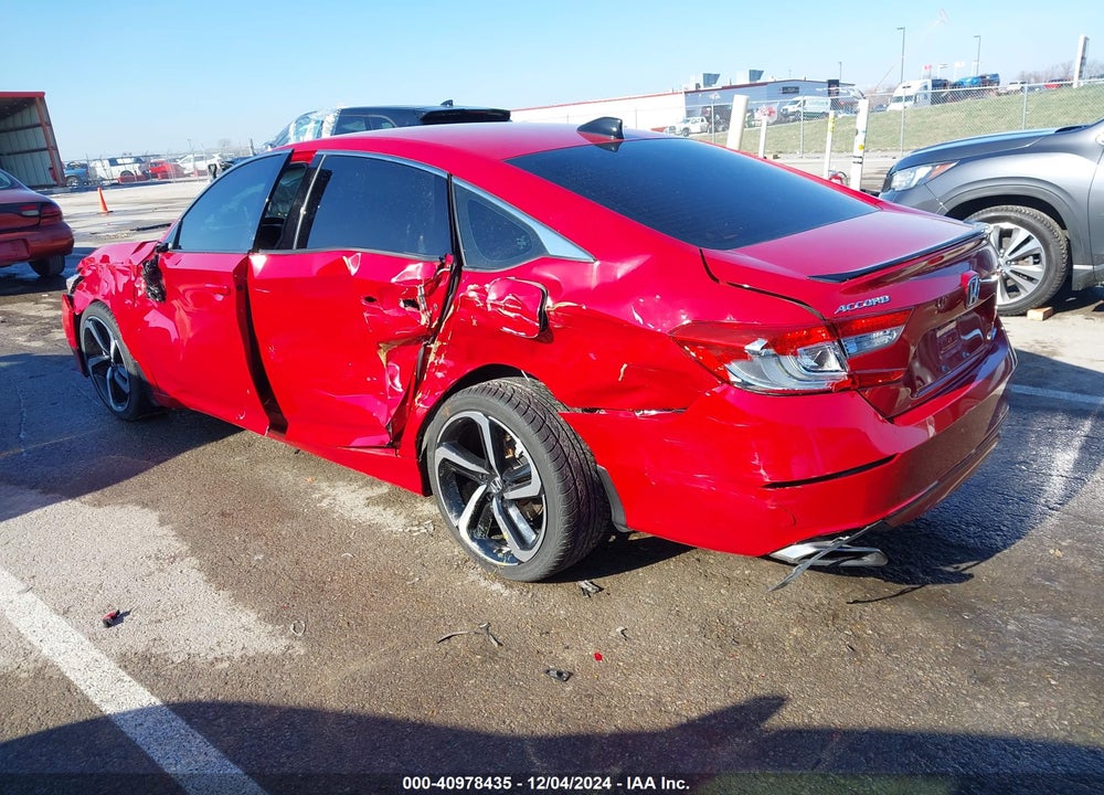 2021 HONDA ACCORD VIN: 1HGCV1F31MA082134