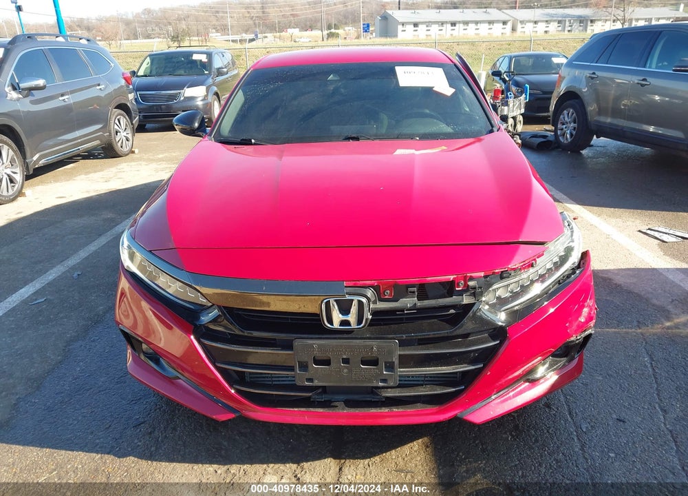 2021 HONDA ACCORD VIN: 1HGCV1F31MA082134