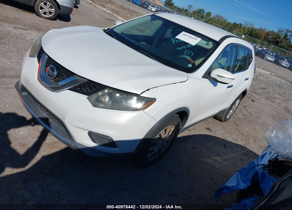 2014 NISSAN ROGUE S VIN: 5N1AT2MT2EC780001