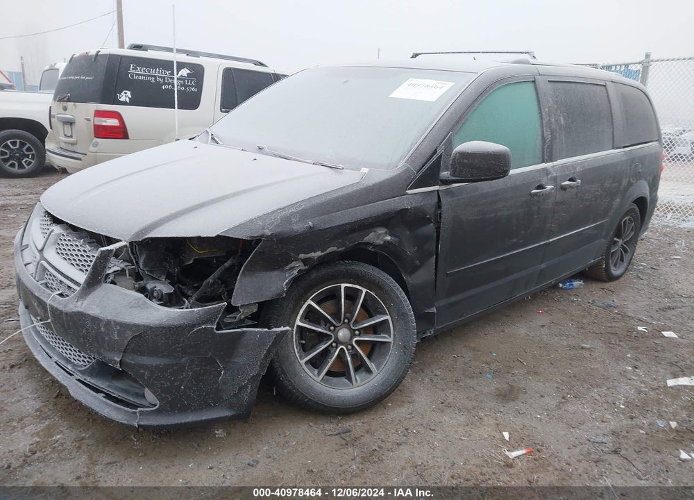2017 DODGE GRAND CARAVAN SXT VIN: 2C4RDGCG7HR755161