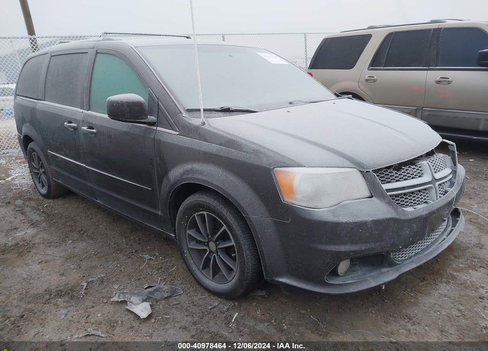 2017 DODGE GRAND CARAVAN SXT VIN: 2C4RDGCG7HR755161