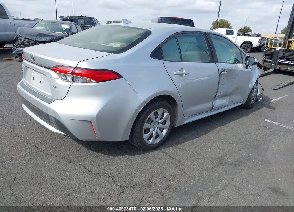 2020 TOYOTA COROLLA LE VIN: JTDEPRAE4LJ075069