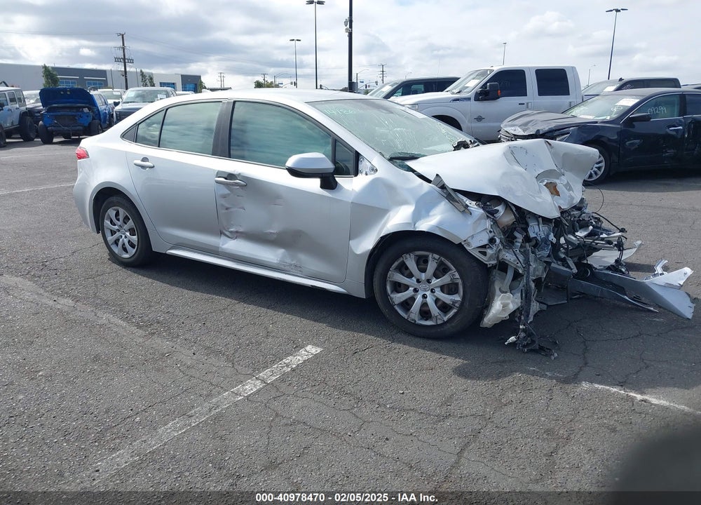2020 TOYOTA COROLLA LE VIN: JTDEPRAE4LJ075069