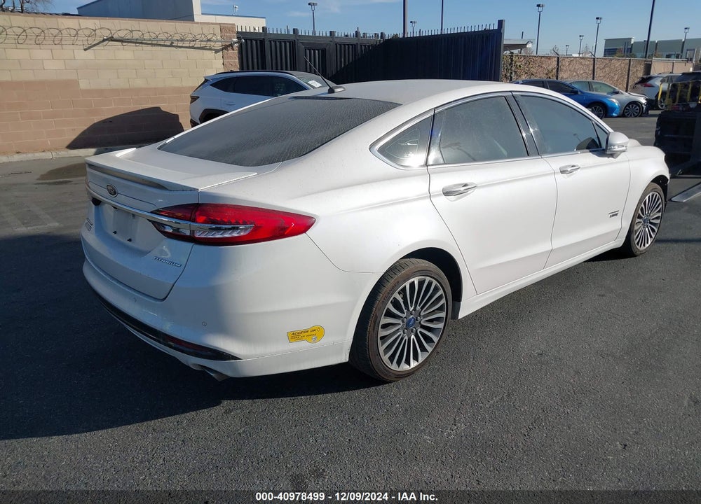 2017 FORD FUSION ENERGI TITANIUM VIN: 3FA6P0SU7HR379778