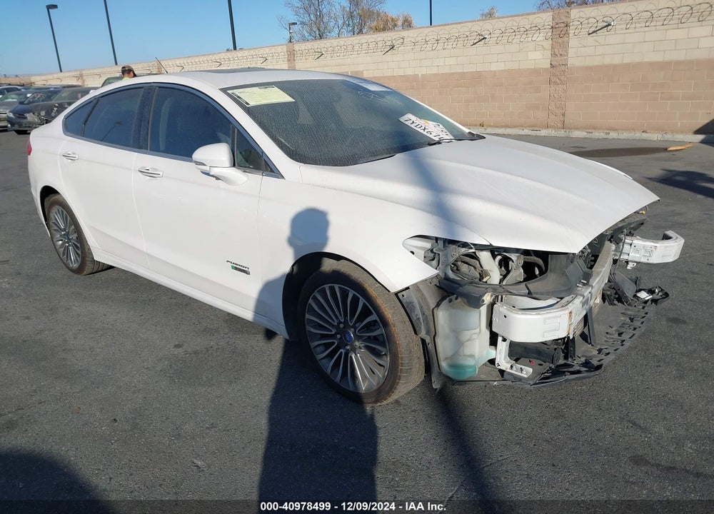 2017 FORD FUSION ENERGI TITANIUM VIN: 3FA6P0SU7HR379778