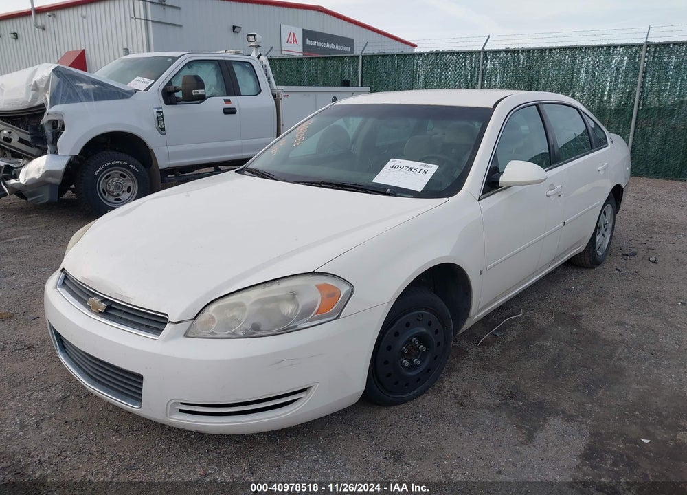 2007 CHEVROLET IMPALA LS VIN: 2G1WB55K479260194
