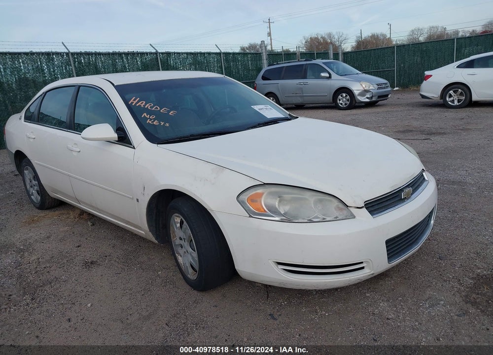 2007 CHEVROLET IMPALA LS VIN: 2G1WB55K479260194