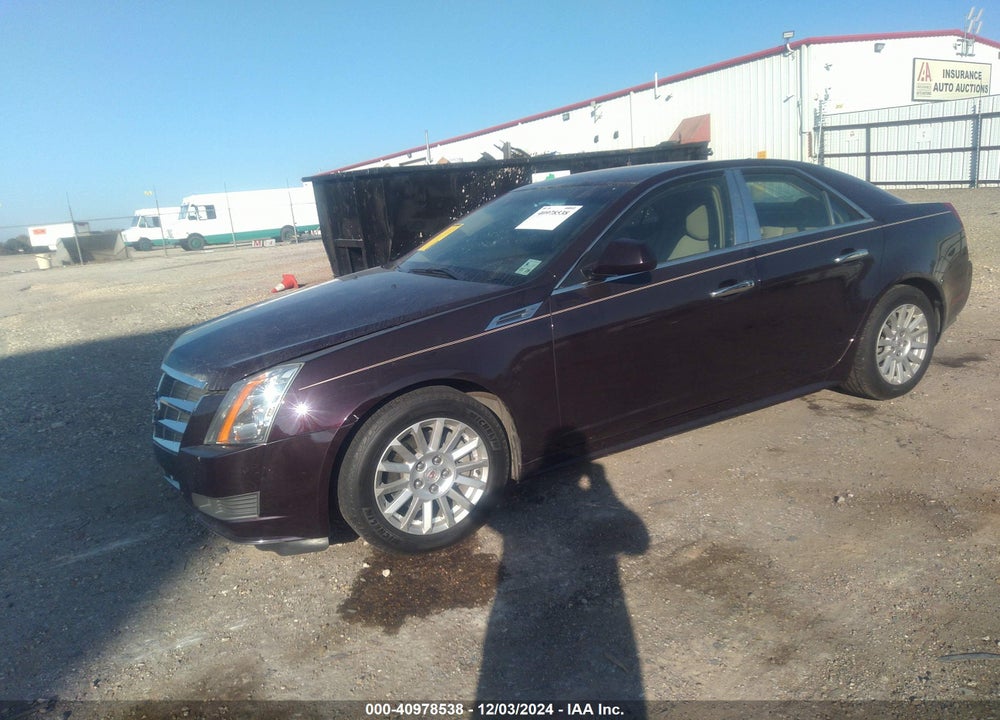 2010 CADILLAC CTS LUXURY VIN: 1G6DE5EG7A0104575
