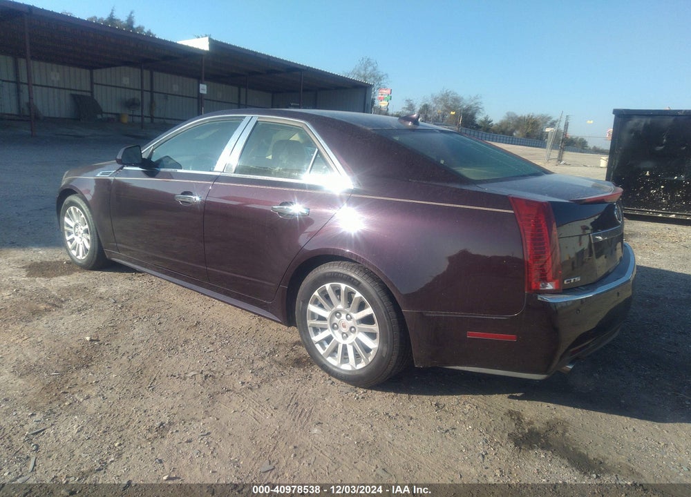 2010 CADILLAC CTS LUXURY VIN: 1G6DE5EG7A0104575