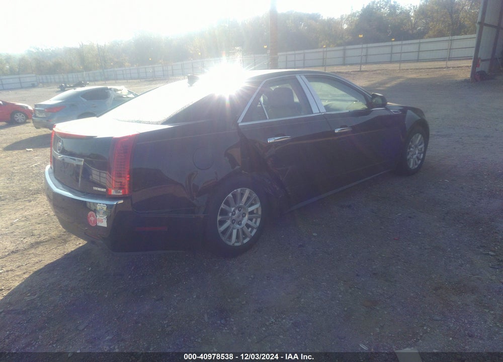 2010 CADILLAC CTS LUXURY VIN: 1G6DE5EG7A0104575