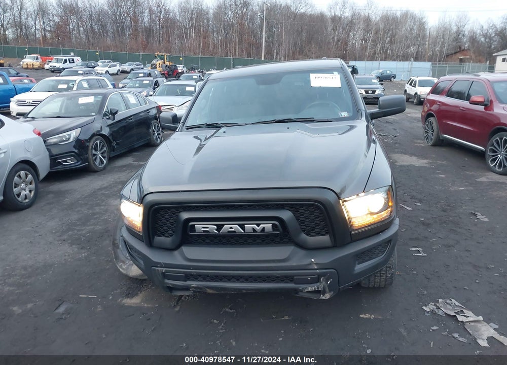 2022 RAM 1500 CLASSIC WARLOCK 4X4 6'4 BOX VIN: 1C6RR7GG2NS200468