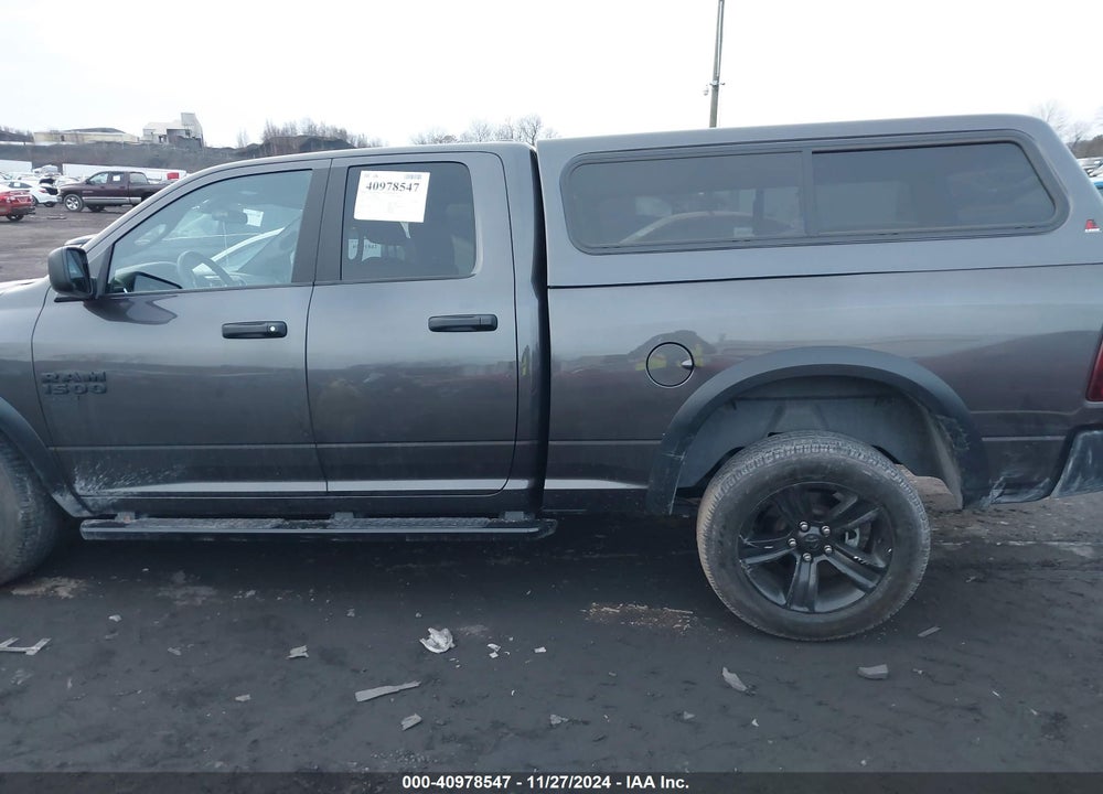 2022 RAM 1500 CLASSIC WARLOCK 4X4 6'4 BOX VIN: 1C6RR7GG2NS200468