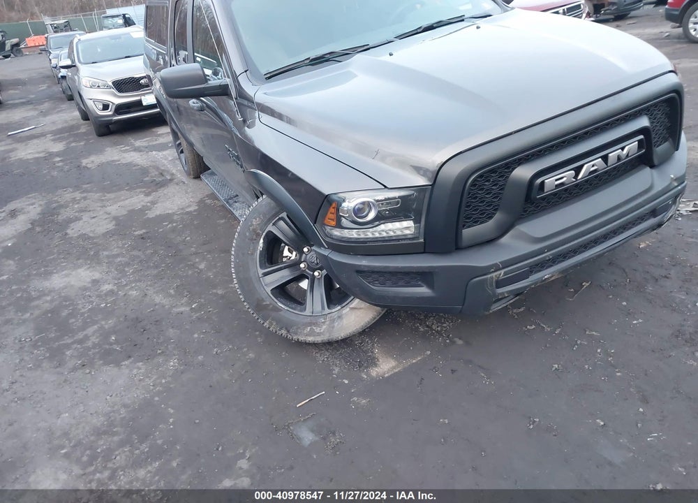 2022 RAM 1500 CLASSIC WARLOCK 4X4 6'4 BOX VIN: 1C6RR7GG2NS200468