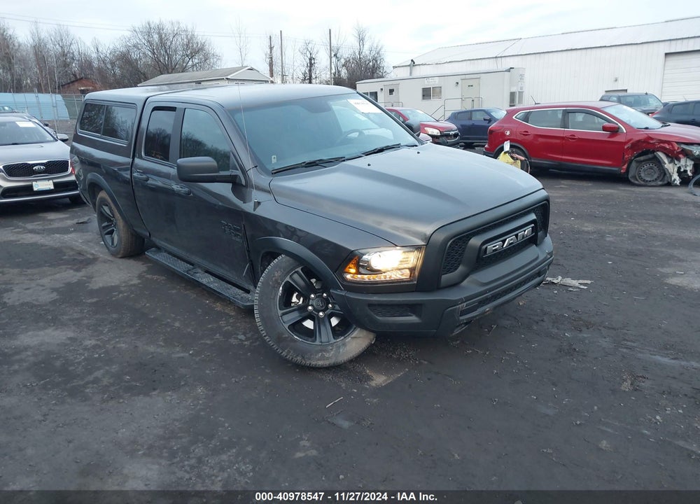 2022 RAM 1500 CLASSIC WARLOCK 4X4 6'4 BOX VIN: 1C6RR7GG2NS200468