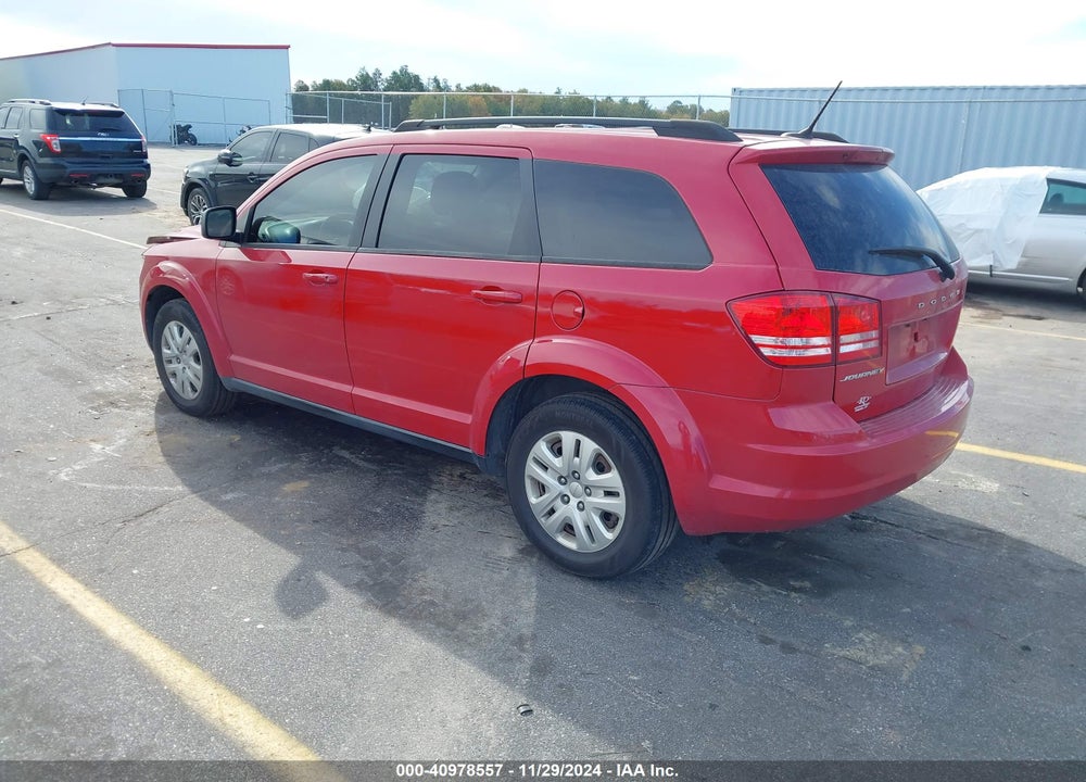 2018 DODGE JOURNEY SE VIN: 3C4PDCAB1JT277555