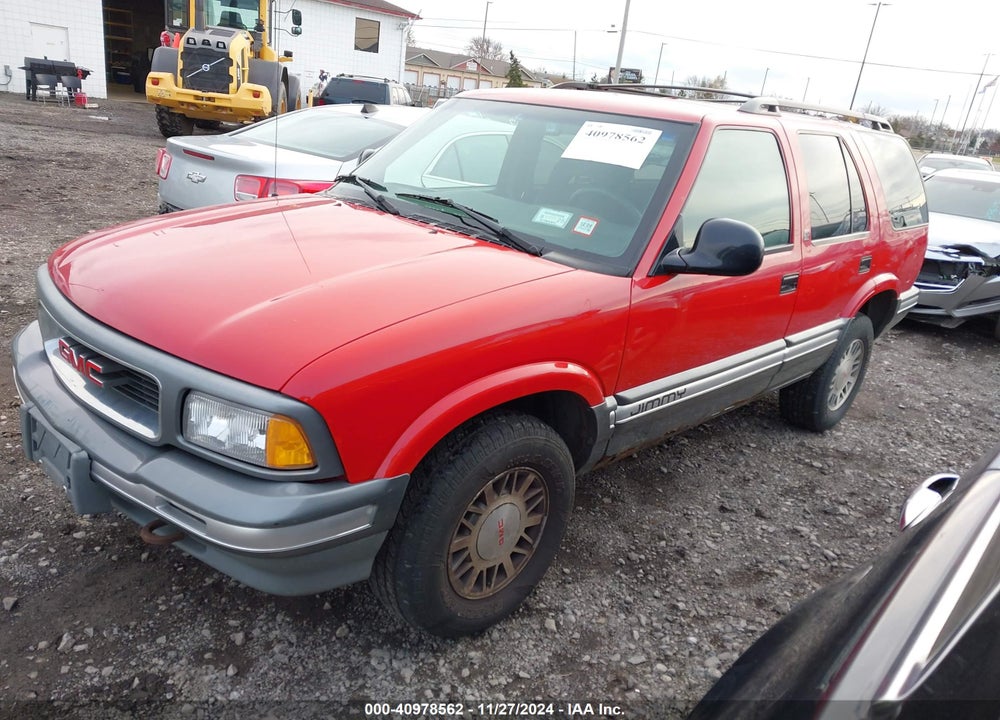 1996 GMC JIMMY VIN: 1GKDT13W7T2568421